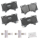 Bendix Friction CFC2442 Disc Brake Pad Set - Front