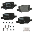Bendix Friction CFC2540 Disc Brake Pad Set - Rear