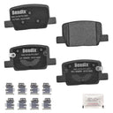 Bendix Friction CFC2551 Disc Brake Pad Set - Rear