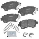 Bendix Friction CFC476 Disc Brake Pad Set - Front
