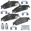Bendix Friction CFC727 Disc Brake Pad Set - Front