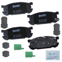 Bendix Friction CFC891 Disc Brake Pad Set - Rear
