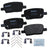 Bendix Friction CFM1877 Disc Brake Pad Set - Rear