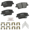 Bendix Friction CFM2212 Disc Brake Pad Set - Rear