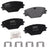 Bendix Friction CFM2464 Disc Brake Pad Set - Rear