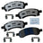 Bendix Friction MKD1169AFM Disc Brake Pad Set - Front