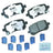 Bendix Friction MKD1326FM Disc Brake Pad Set - Rear