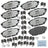 Bendix Friction MKD1682FM Disc Brake Pad Set - Front or Rear