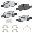 Bendix Friction MKD2370FM Disc Brake Pad Set - Rear