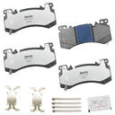 Bendix Friction MKD2407FM Disc Brake Pad Set - Front