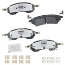 Bendix Friction MKD2414FM Disc Brake Pad Set - Rear