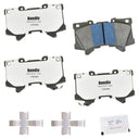 Bendix Friction MKD2442FM Disc Brake Pad Set - Front