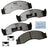 Bendix Friction MKD411FM Disc Brake Pad Set - Front or Rear