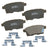 Bendix Friction SBC1259A Disc Brake Pad Set - Rear
