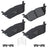 Bendix Friction SBC2169 Disc Brake Pad Set - Rear