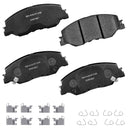 Bendix Friction SBC2185 Disc Brake Pad Set - Front