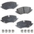 Bendix Friction SBC2307 Disc Brake Pad Set - Front