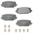 Bendix Friction SBC2411 Disc Brake Pad Set - Rear