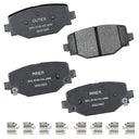 Bendix Friction SBC2460 Disc Brake Pad Set - Rear