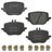 Bendix Friction SBC2488 Disc Brake Pad Set - Rear