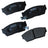 Bendix Friction SBC276 Disc Brake Pad Set - Front
