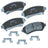 Bendix Friction SBC699K1 Disc Brake Pad Set - Front
