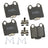 Bendix Friction SBC771 Disc Brake Pad Set - Rear