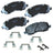 Bendix Friction SBC866 Disc Brake Pad Set - Front