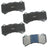 Bendix Friction SBM1405 Disc Brake Pad Set - Front