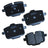 Bendix Friction SBM1469 Disc Brake Pad Set - Rear