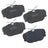 Bendix Friction SBM493 Disc Brake Pad Set - Front