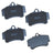 Bendix Friction SBM738 Disc Brake Pad Set - Rear