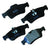 Bendix Friction SBM986 Disc Brake Pad Set - Rear