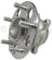 BCA WE60502 Wheel Bearing and Hub Assembly - Rear