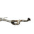 Bosal 750-047 Exhaust Pipe - Front