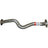 Bosal 801-131 Exhaust Pipe - Front