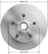 Bendix Friction PRT1907 Disc Brake Rotor and Hub Assembly - Front