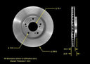 Bendix Friction PRT5462 Disc Brake Rotor - Front