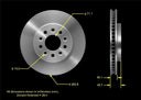 Bendix Friction PRT5473 Disc Brake Rotor - Front