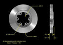 Bendix Friction PRT5509 Disc Brake Rotor - Front