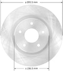 Bendix Friction PRT5720 Disc Brake Rotor - Front