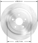 Bendix Friction PRT5744 Disc Brake Rotor - Rear
