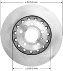 Bendix Friction PRT5746 Disc Brake Rotor - Rear