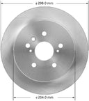 Bendix Friction PRT5913 Disc Brake Rotor - Rear