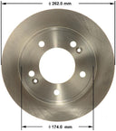 Bendix Friction PRT6149 Disc Brake Rotor - Rear