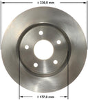 Bendix Friction PRT6170 Disc Brake Rotor - Front