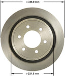 Bendix Friction PRT6177 Disc Brake Rotor - Rear
