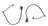 Brembo A00206 Disc Brake Pad Wear Sensor - Front