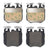 Brembo P06106 Disc Brake Pad Set - Front