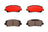 Brembo P18032N Disc Brake Pad Set - Front